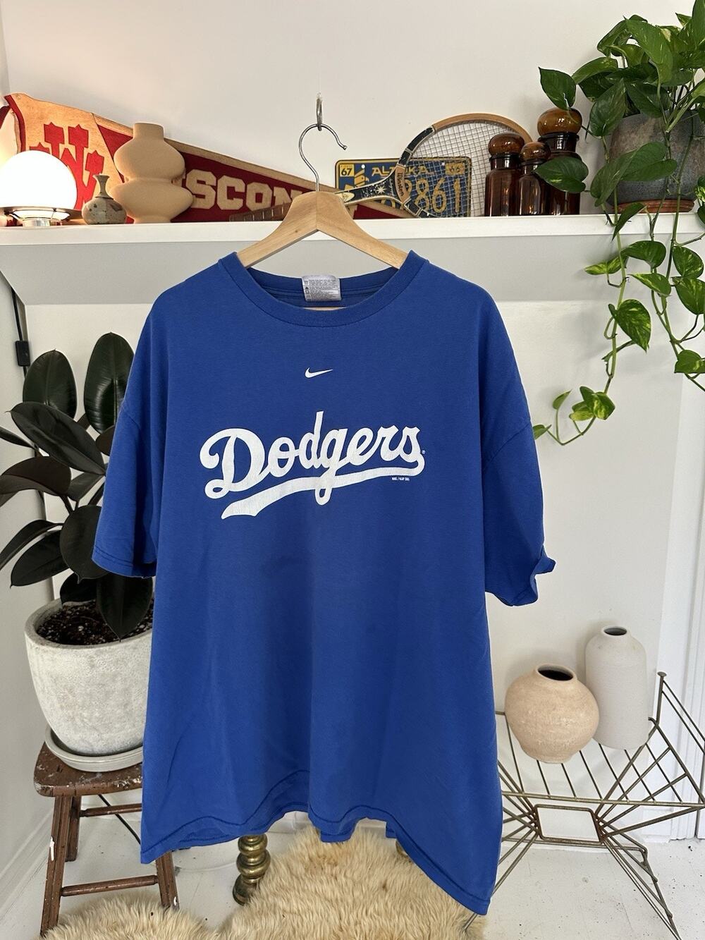 Vintage Y2K Nike Los Angeles Dodgers T-Shirt XXL